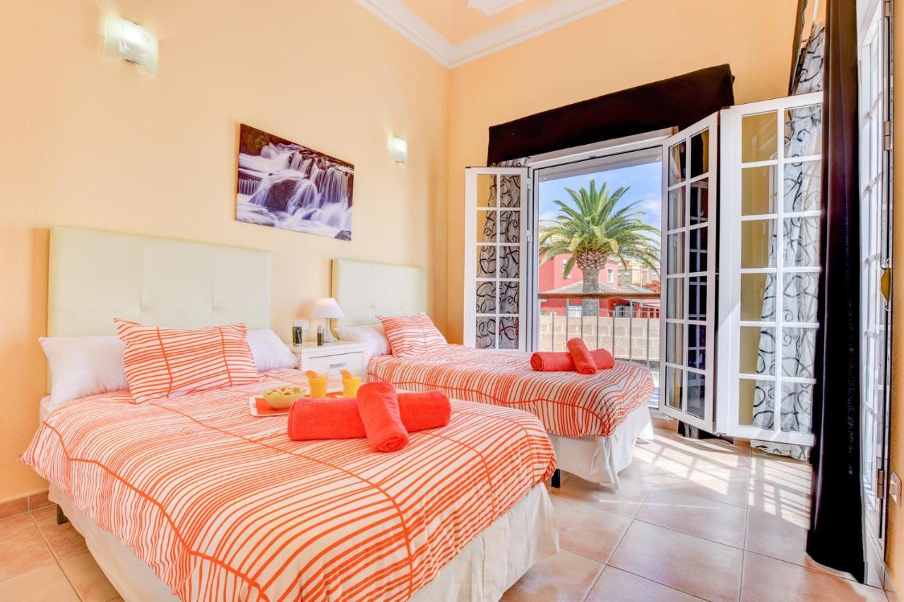 Villa Teide Sol Con Piscina Climatizada, Playa Fanabe, Costa Adeje ภายนอก รูปภาพ